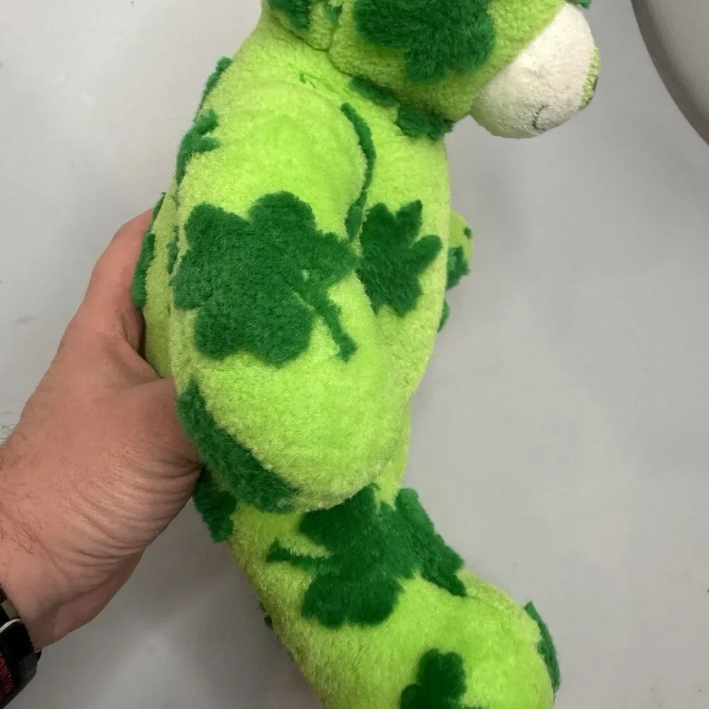 Build-A-Bear 16” Unique St. Patrick's Day Clover Green Plush Stuffed Animal-